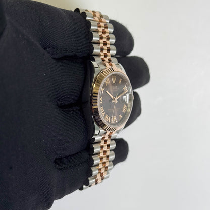 Rolex Datejust 31mm Chocolate Dial Watch Ref# 278271