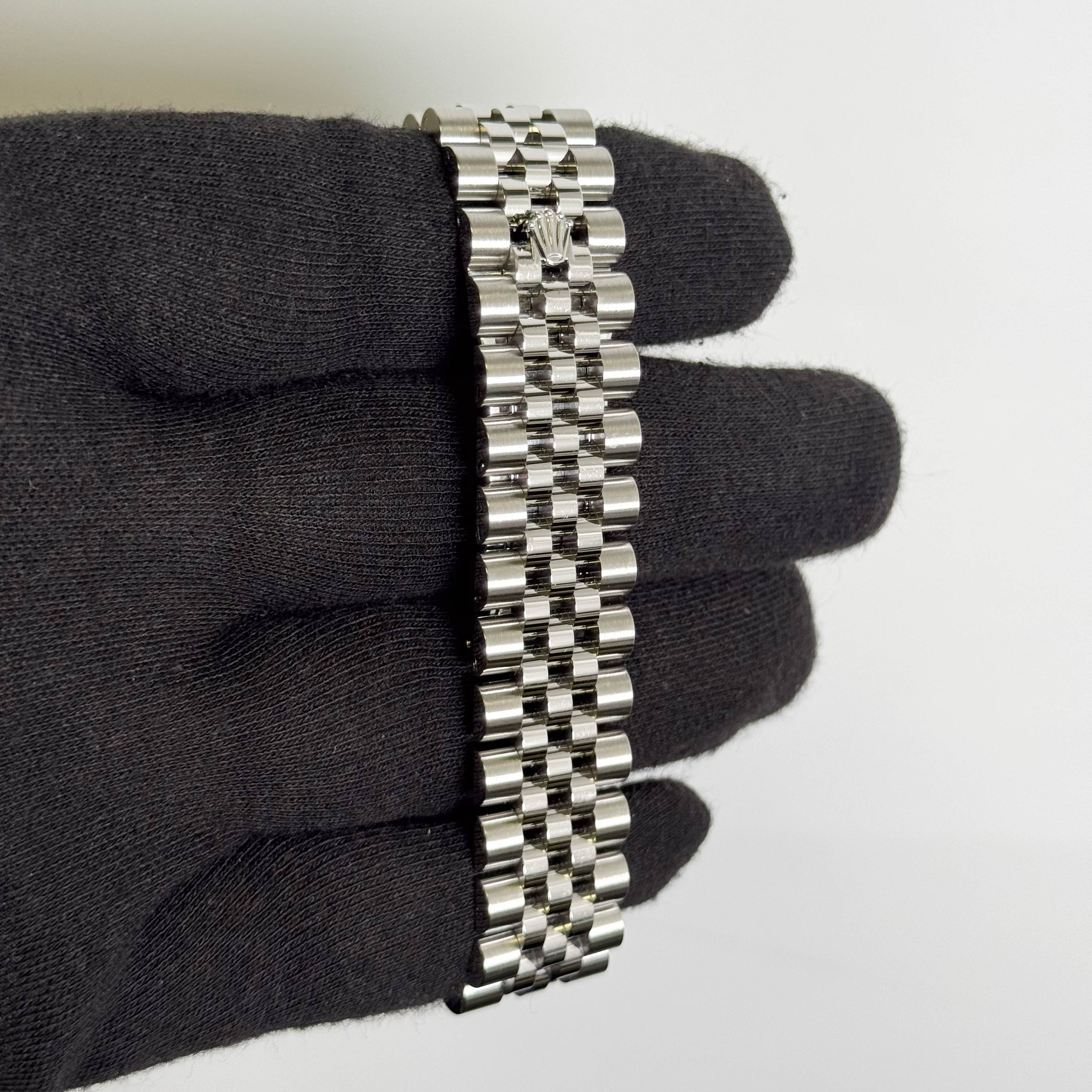 Rolex Datejust 36mm Rhodium Flower Dial Watch Ref# 116234