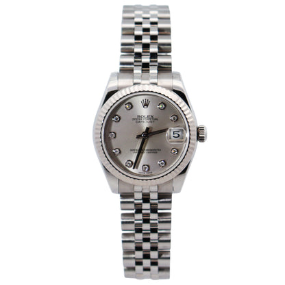 Rolex Datejust 31mm Silver Dial Watch Ref# 178274 - Happy Jewelers Fine Jewelry Lifetime Warranty