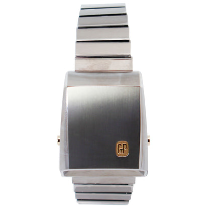 Girard Perregaux Casquette 33.6mm Digital Dial Watch Ref# 39800-21-3199-6CM - Happy Jewelers Fine Jewelry Lifetime Warranty