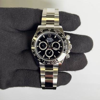 Rolex Daytona 40mm Black Dial Watch Ref# 126500LN
