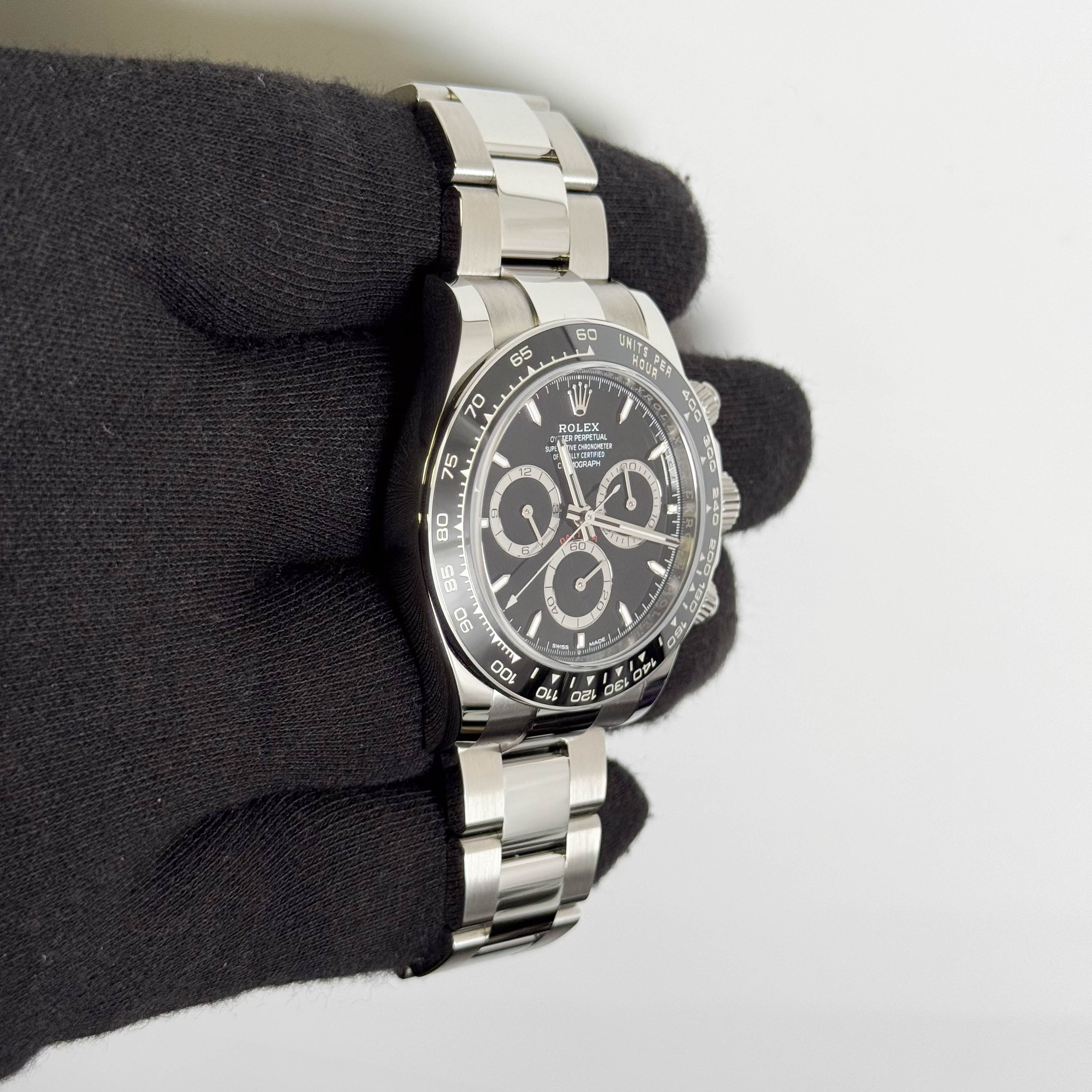 Rolex Daytona 40mm Black Dial Watch Ref# 126500LN