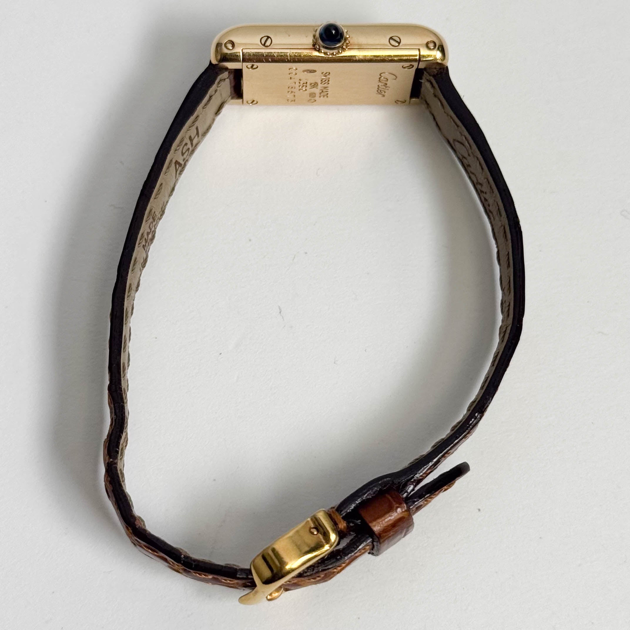 Cartier Tank 20mm White Dial Watch Ref# W1501756 - Happy Jewelers Fine Jewelry Lifetime Warranty