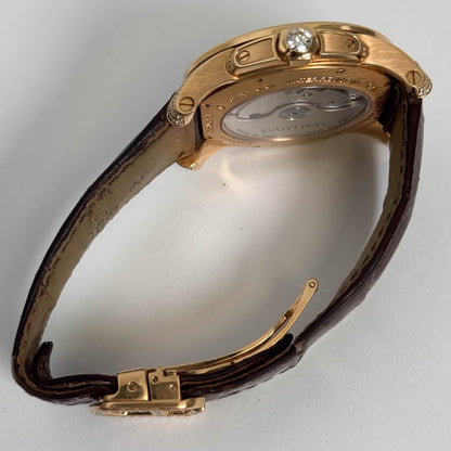 Cartier Calibre 38mm Pave Dial Watch Ref# WF100015