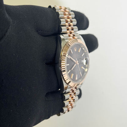 Rolex Datejust 41mm Chocolate Dial Watch Ref# 126331 - Happy Jewelers Fine Jewelry Lifetime Warranty