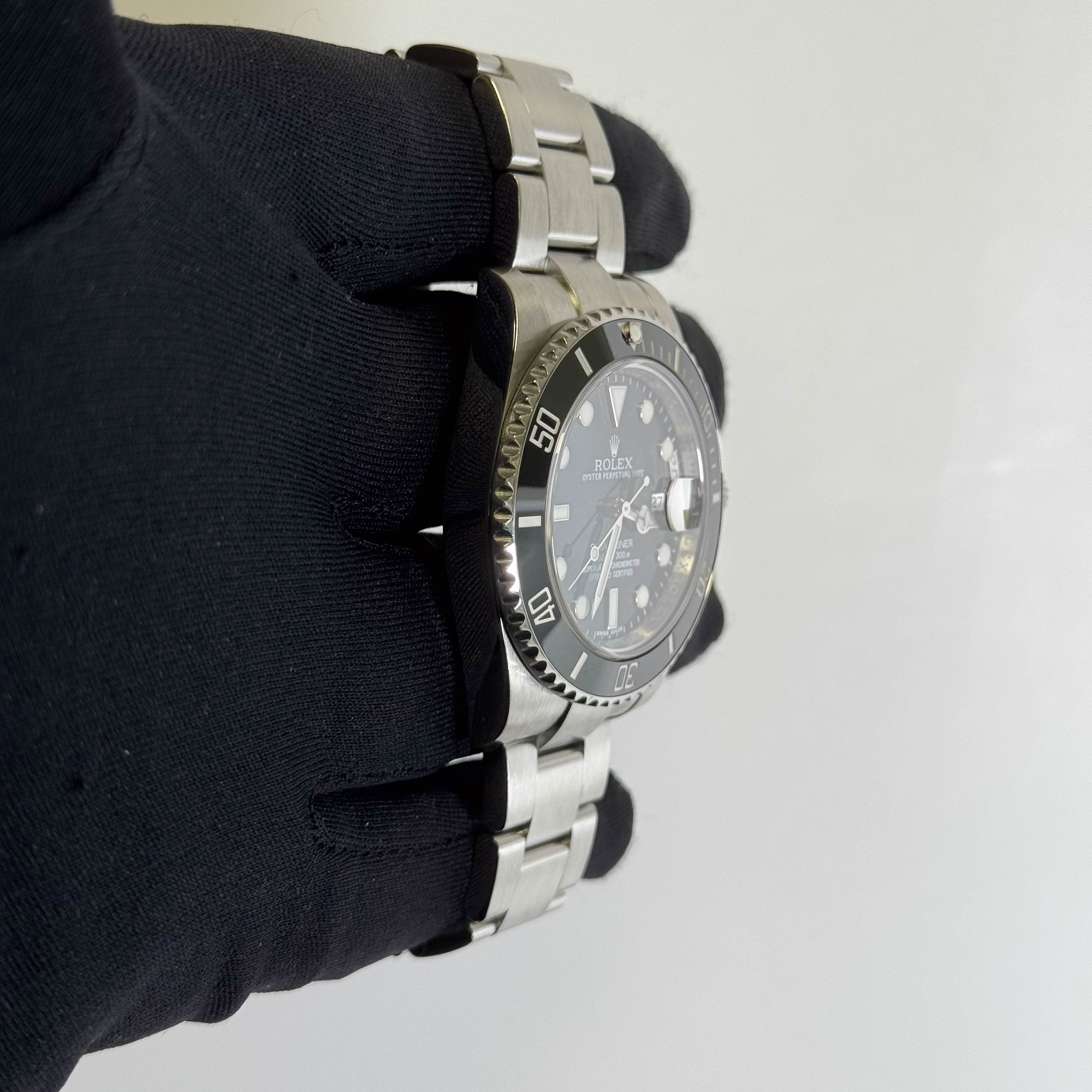 Rolex Submariner 40mm Black Dot Dial Watch Ref# 116610LN