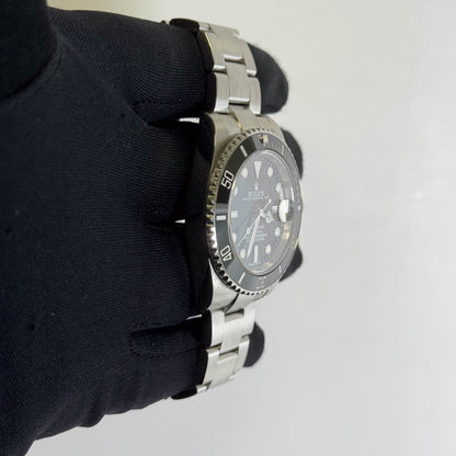 Rolex Submariner 40mm Black Dot Dial Watch Ref# 116610LN