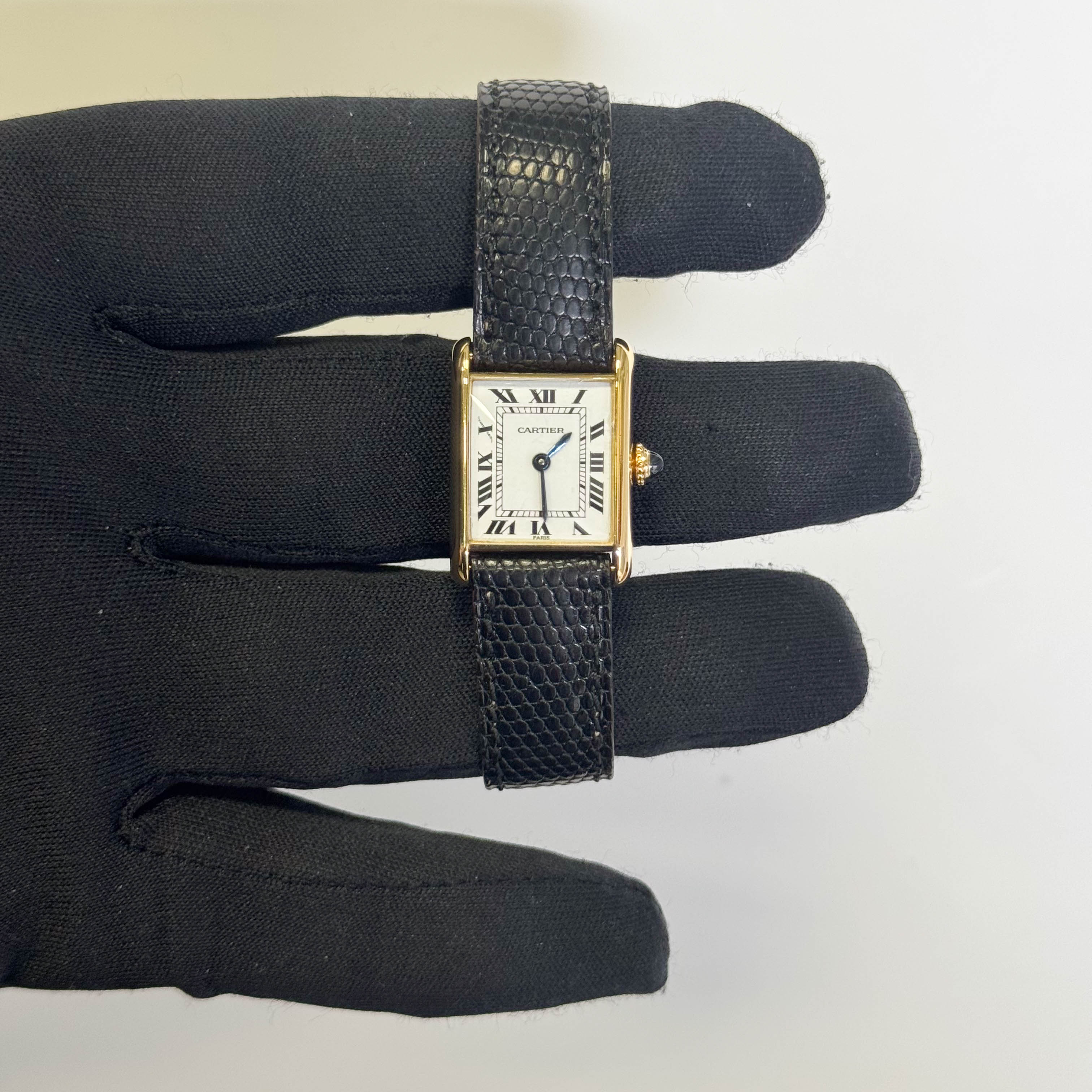 Cartier Tank 18mm White Dial Watch Ref# 88105 - Happy Jewelers Fine Jewelry Lifetime Warranty