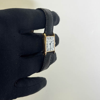 Cartier Tank 18mm White Dial Watch Ref# 88105 - Happy Jewelers Fine Jewelry Lifetime Warranty