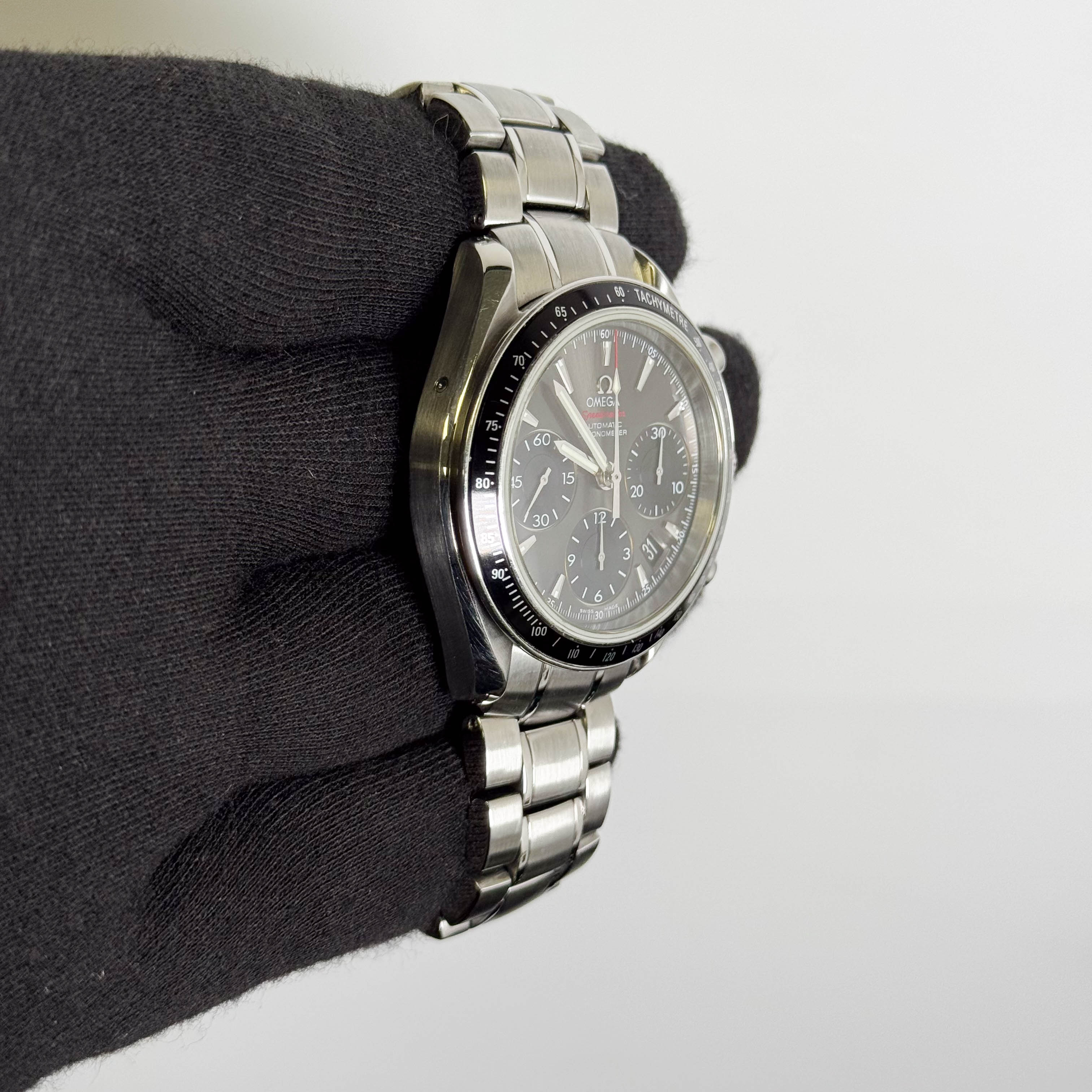 Omega Speedmaster 40mm Grey Dial Watch Ref# 323.30.40.40.06.001