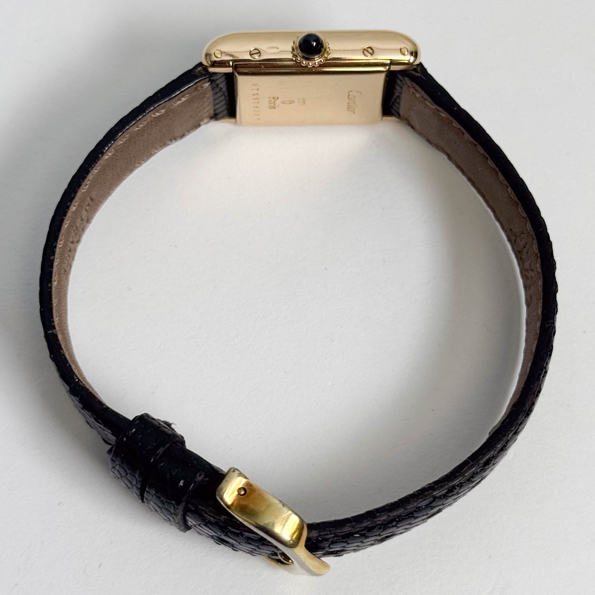 Cartier Tank 18mm White Dial Watch Ref# 88105 - Happy Jewelers Fine Jewelry Lifetime Warranty