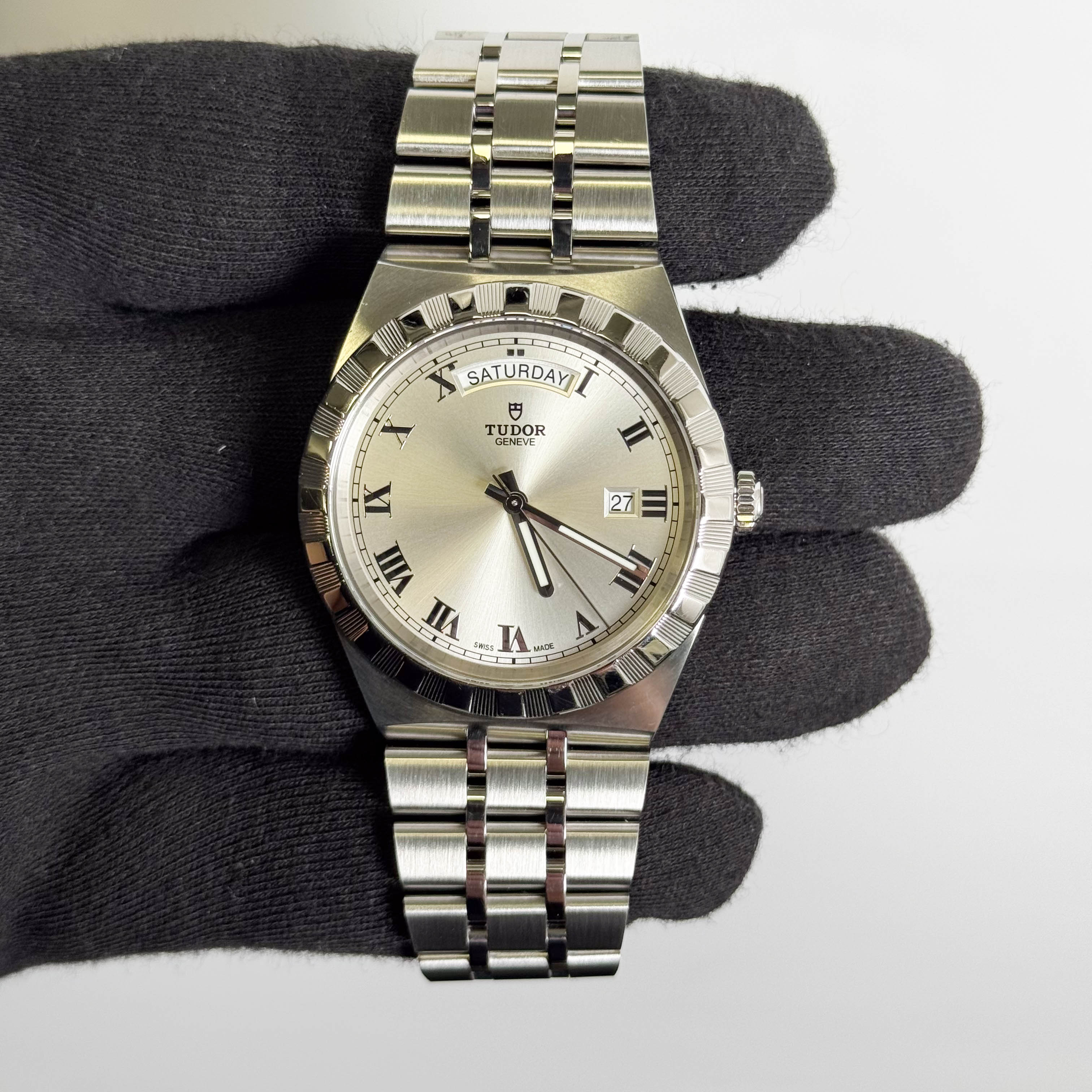 Tudor Royal 41mm Silver  Dial Watch Ref# 28600