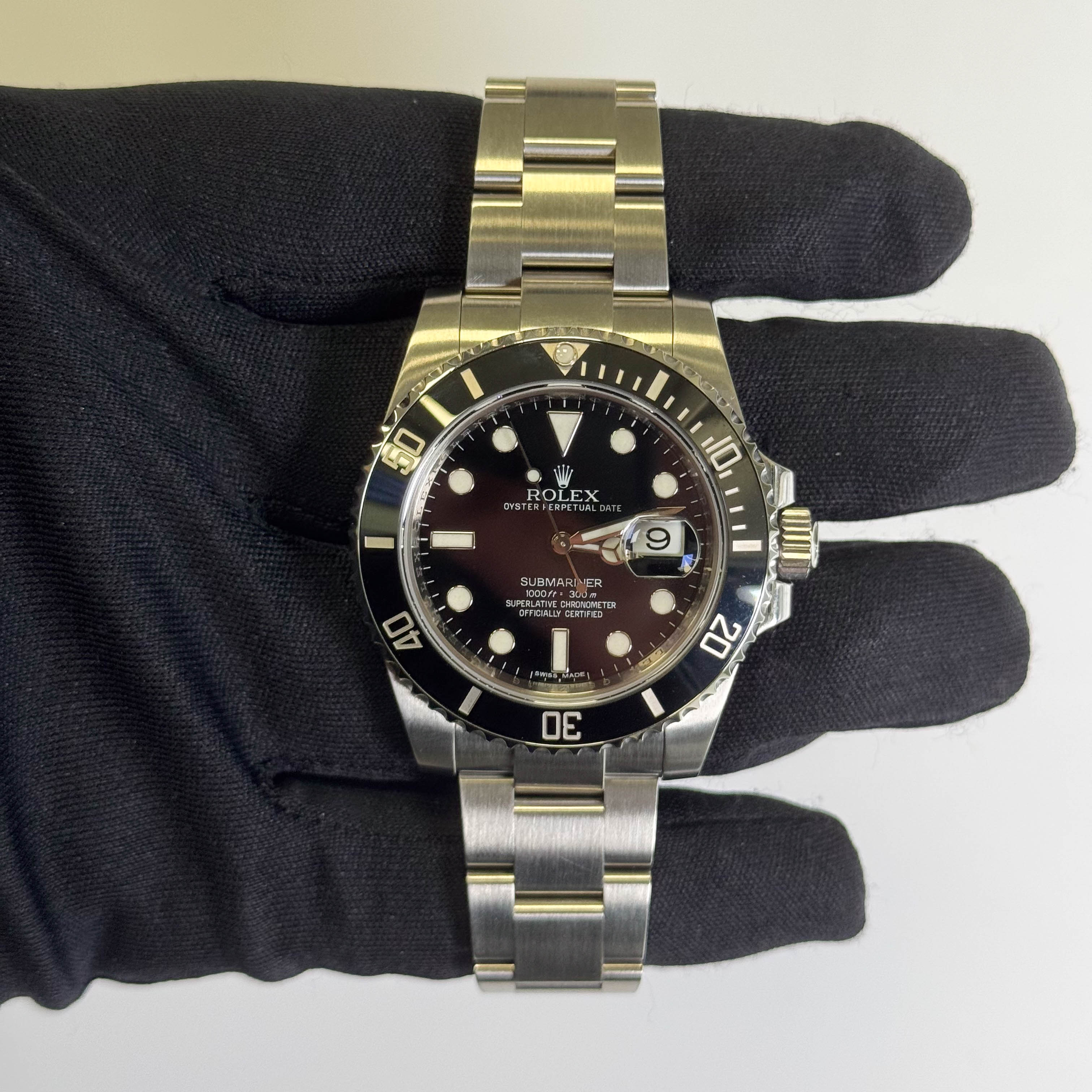Rolex Submariner 40mm Black Dial Watch Ref# 116610LN