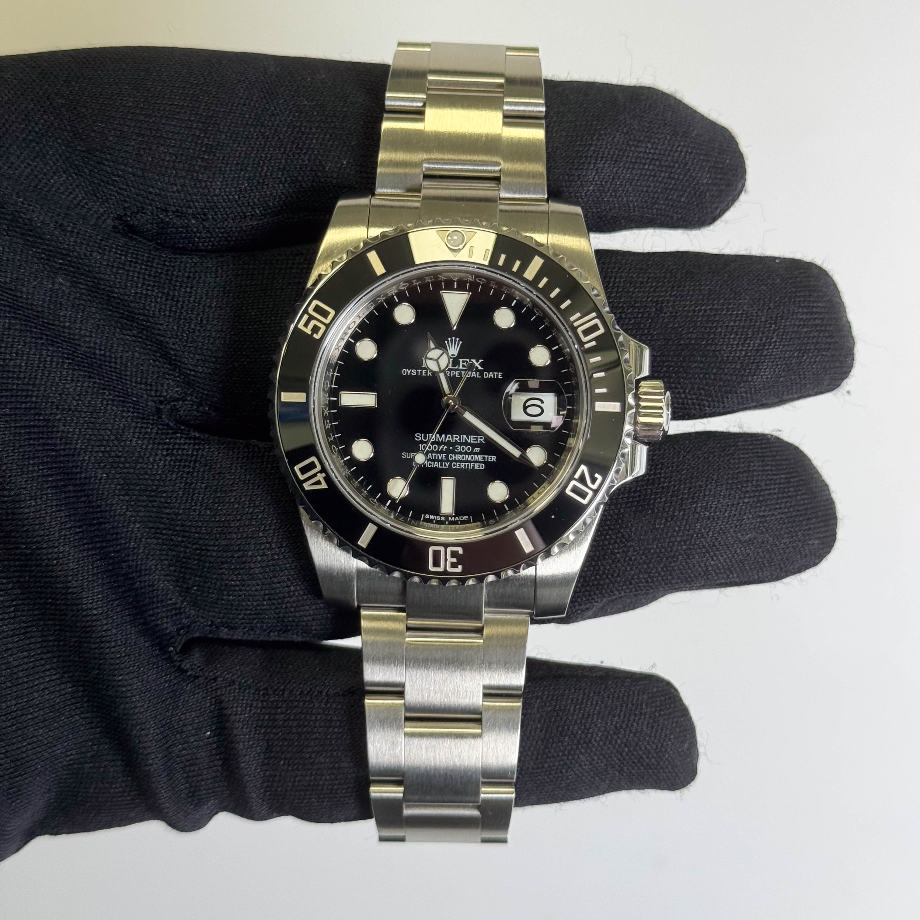 Rolex Submariner 40mm Black Dial Watch Ref# 116610LN