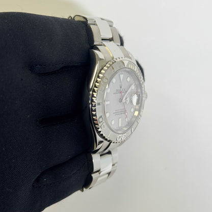 Rolex Yacht-Master 40mm Silver Dial Watch Ref# 16622 - Happy Jewelers Fine Jewelry Lifetime Warranty