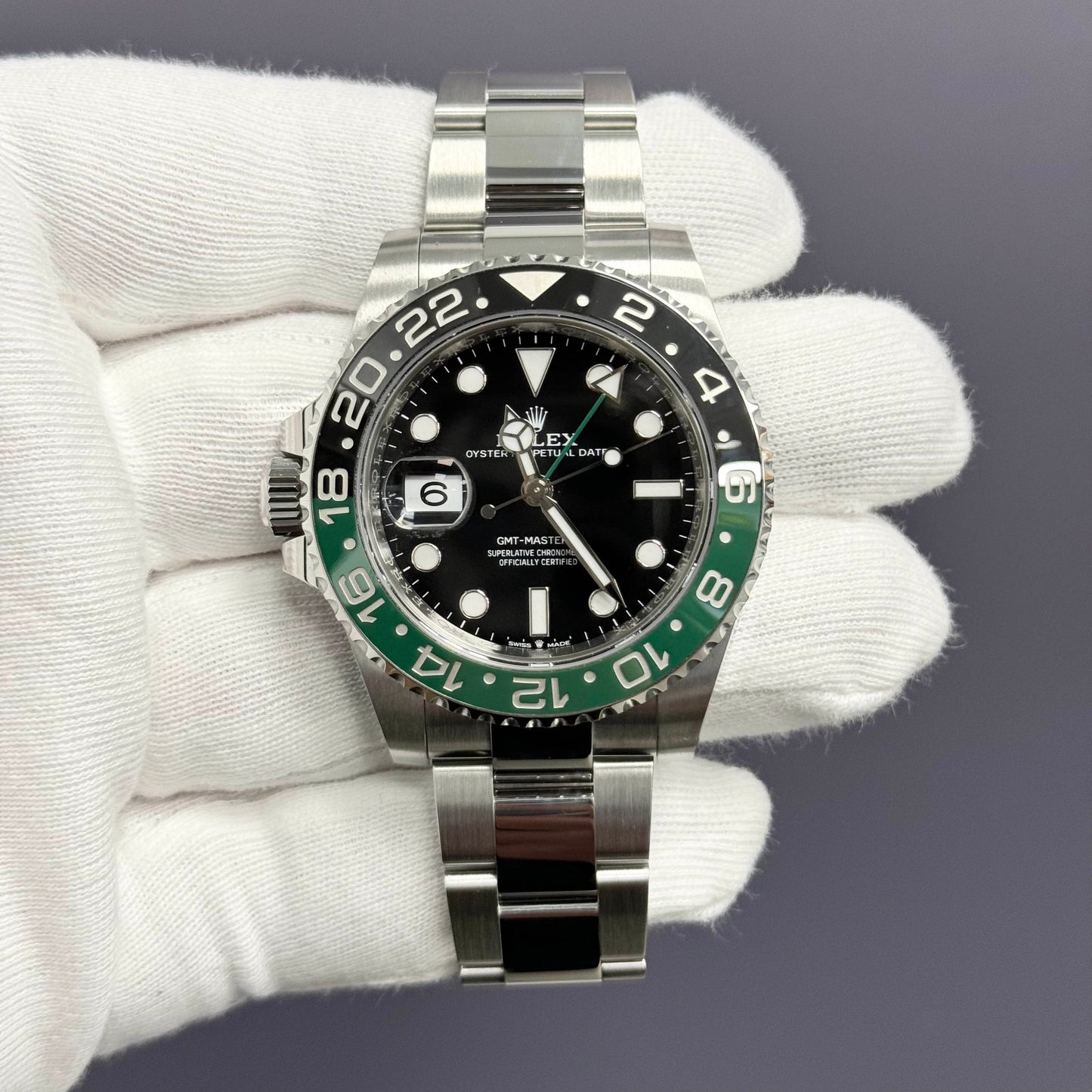 Rolex GMT-Master II 40mm Black Dial Watch Ref# 126720VTNR