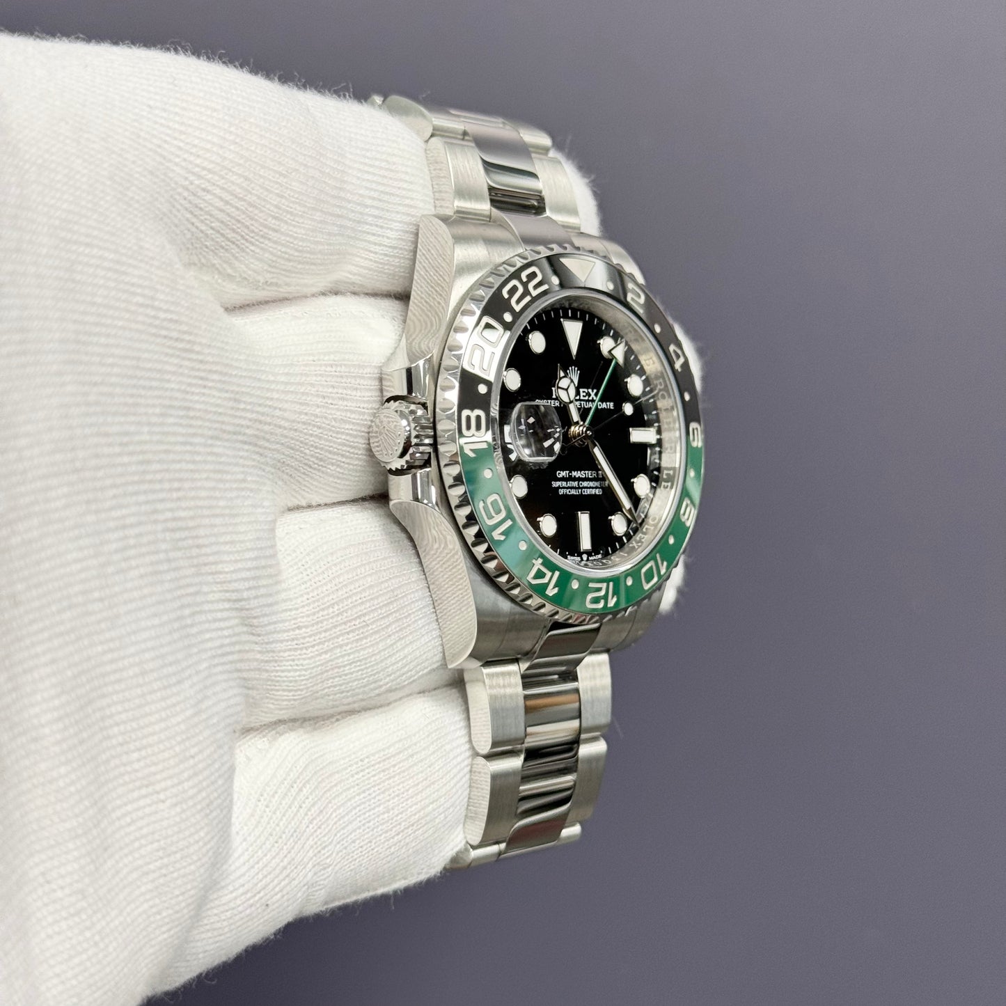 Rolex GMT-Master II 40mm Black Dial Watch Ref# 126720VTNR