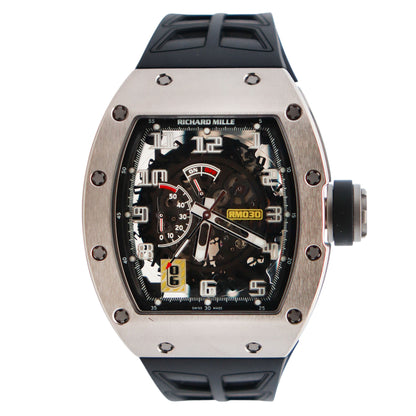Richard Mille RM 030 42mm Openwork Dial Watch Ref# RM030 - Happy Jewelers Fine Jewelry Lifetime Warranty