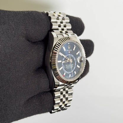 Rolex Sky-Dweller 42mm Blue Dial Watch Ref# 336934
