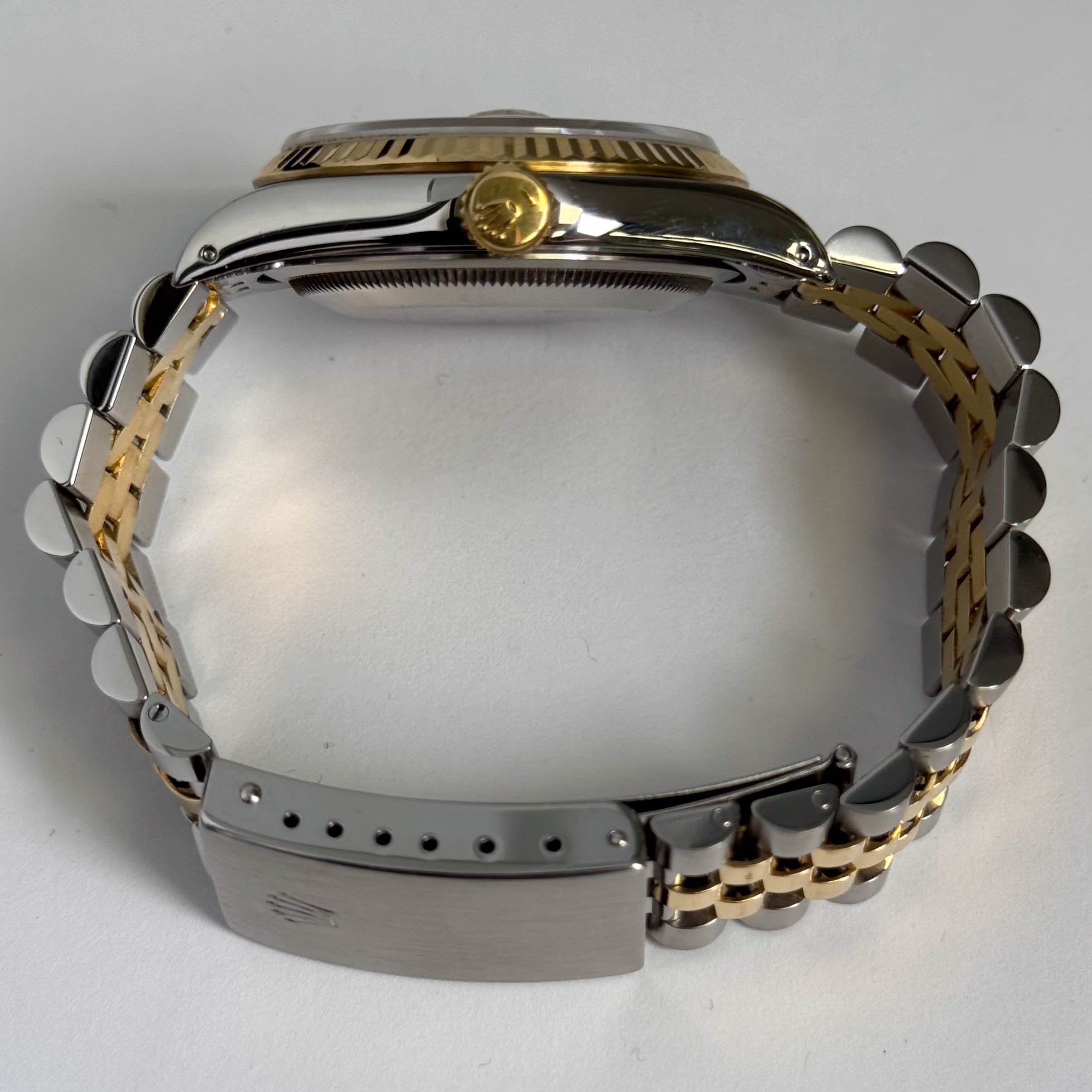 Rolex Datejust 36mm Champagne Dial Watch Ref# 16233