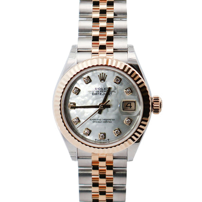 Rolex Datejust 28mm MOP Dial Watch Ref# 279173 - Happy Jewelers Fine Jewelry Lifetime Warranty