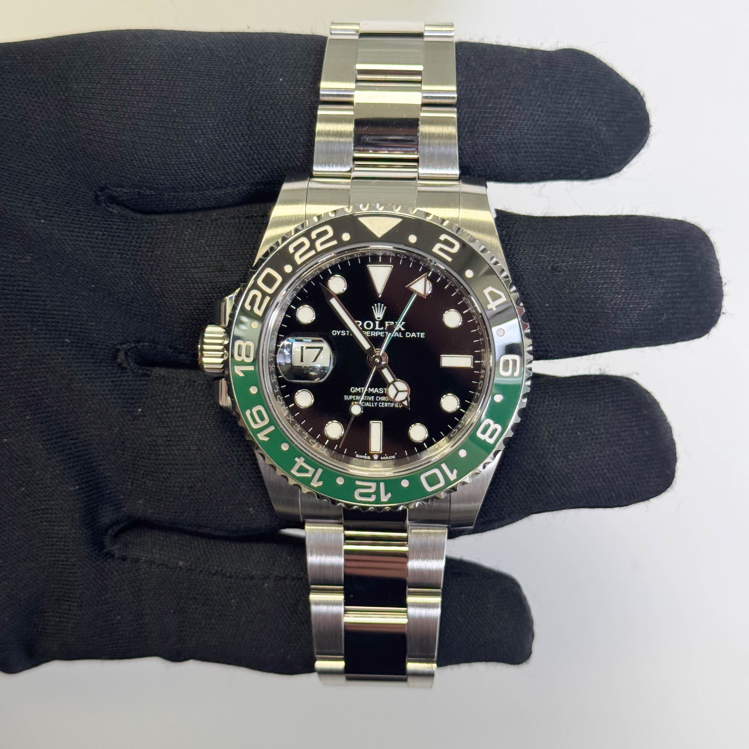 Rolex GMT-Master II 40mm Black Dial Watch Ref# 126720VTNR - Happy Jewelers Fine Jewelry Lifetime Warranty