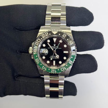 Rolex GMT-Master II 40mm Black Dial Watch Ref# 126720VTNR - Happy Jewelers Fine Jewelry Lifetime Warranty