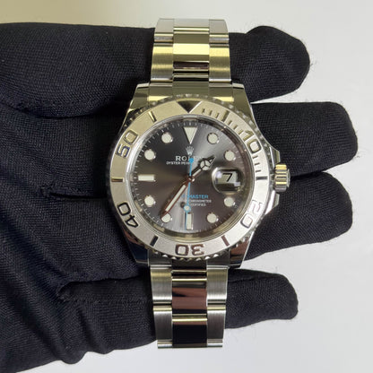 Rolex Yacht-Master 40mm Rhodium Dial Watch Ref# 116622