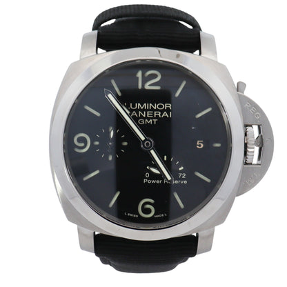 Panerai Luminor 44mm Black Dial Watch Ref# PAM00347 - Happy Jewelers Fine Jewelry Lifetime Warranty