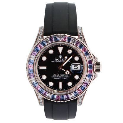 Rolex Yacht-Master 40mm Black Dial Watch Ref# 126679SABR - Happy Jewelers Fine Jewelry Lifetime Warranty