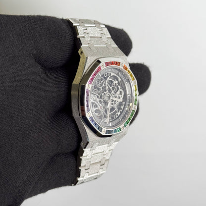 Audemars Piguet Royal Oak 41mm Openwork Dial Watch Ref# 15412BC.YG.1224BC.03