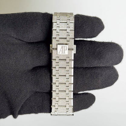 Audemars Piguet Royal Oak 41mm Openwork Dial Watch Ref# 15412BC.YG.1224BC.03