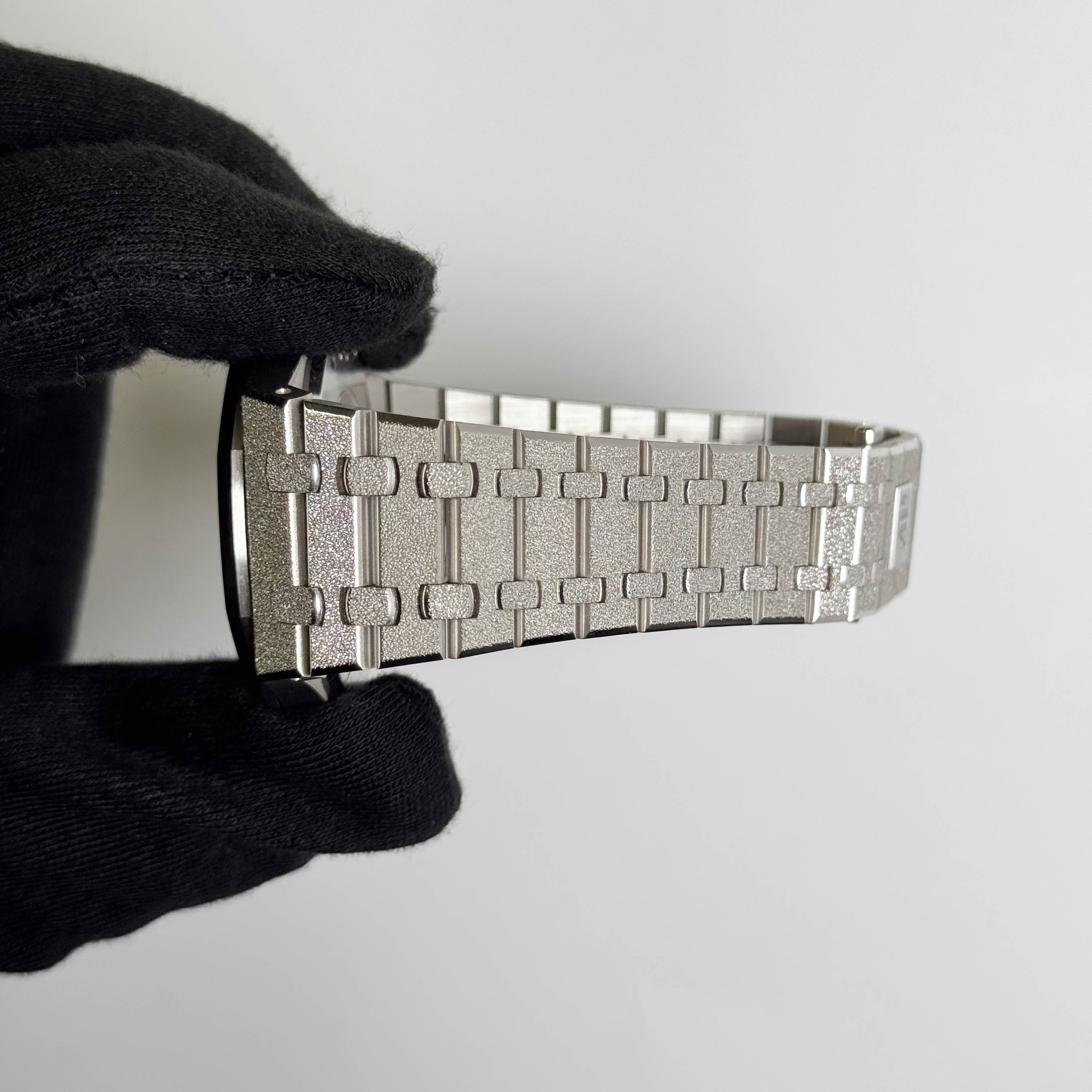Audemars Piguet Royal Oak 41mm Openwork Dial Watch Ref# 15412BC.YG.1224BC.03