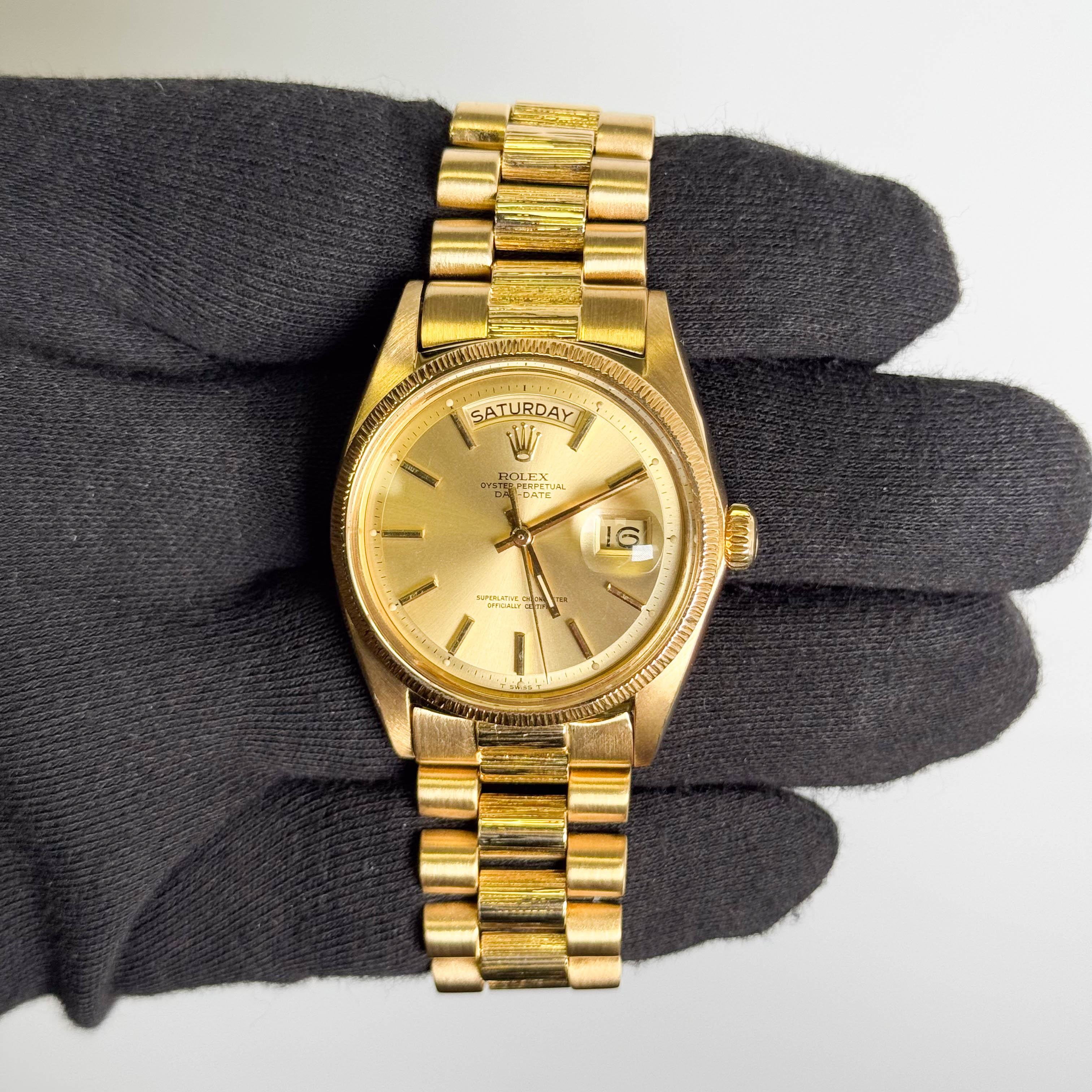 Rolex Day-Date 36mm Champagne Dial Watch Ref# 1807