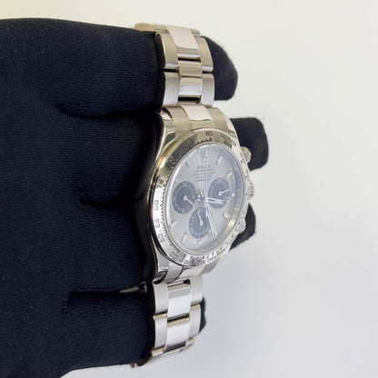 Rolex Daytona 40mm Silver Dial Watch Ref# 116509 - Happy Jewelers Fine Jewelry Lifetime Warranty