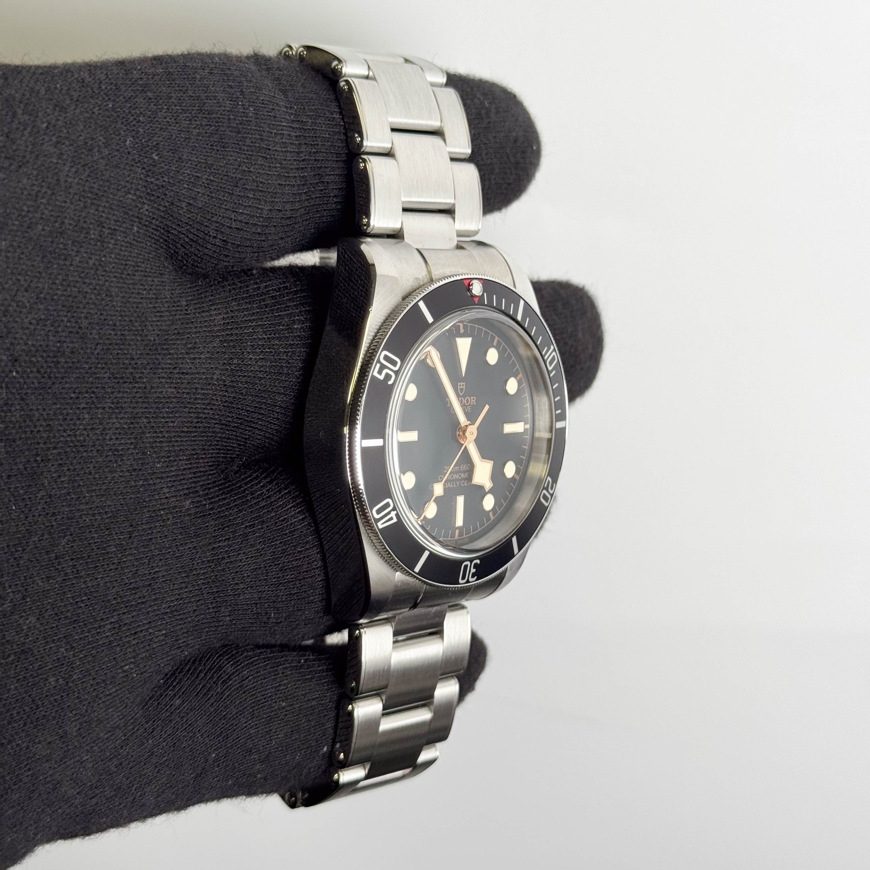 Tudor Black Bay 41mm Black Dial Watch Ref# 79230N