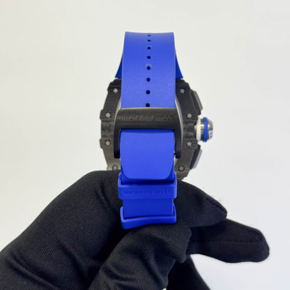 Richard Mille 11-04 Roberto Mancini Edition 50mm Skeleton Dial Watch Ref# RM11-04 - Happy Jewelers Fine Jewelry Lifetime Warranty