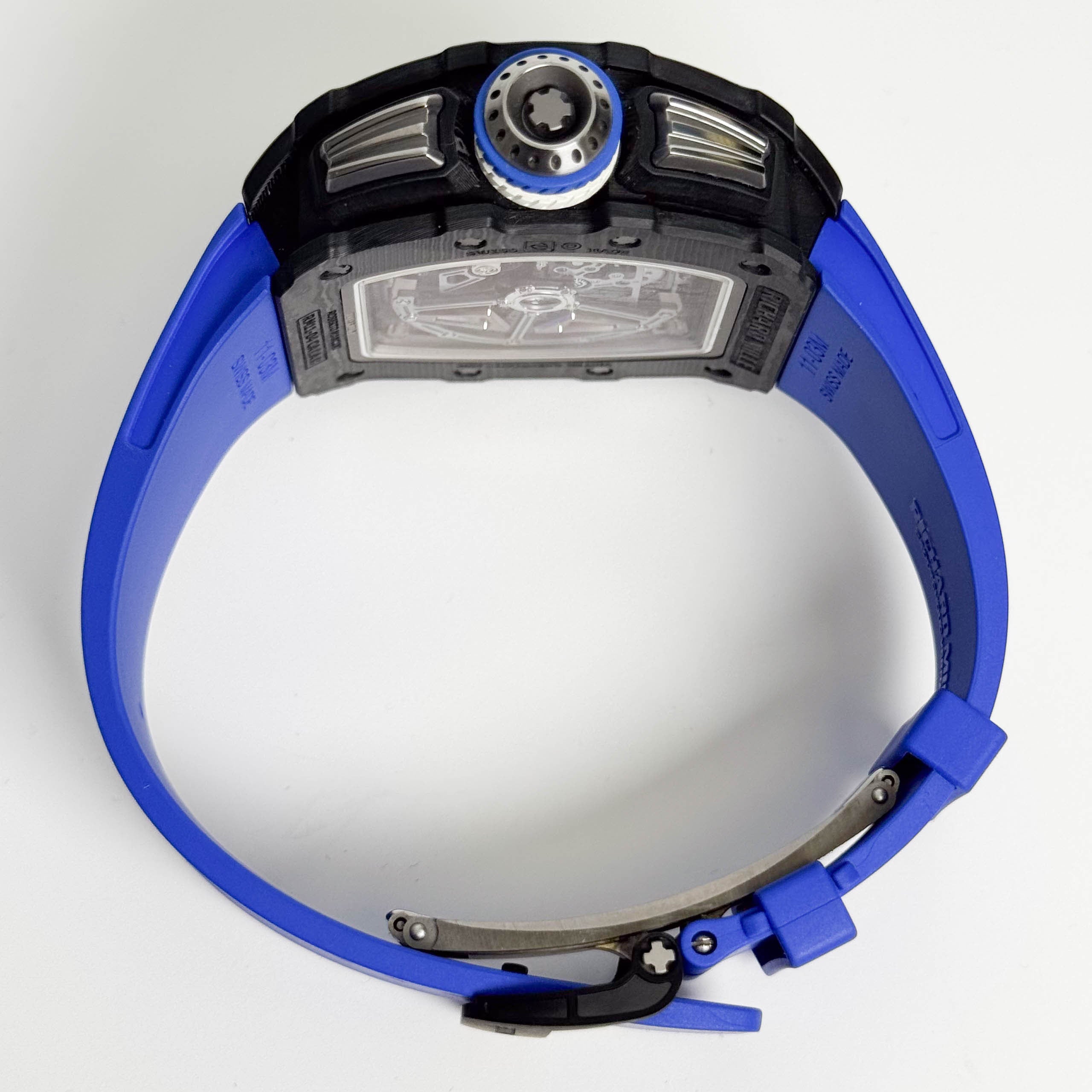 Richard Mille 11-04 Roberto Mancini Edition 50mm Skeleton Dial Watch Ref# RM11-04 - Happy Jewelers Fine Jewelry Lifetime Warranty