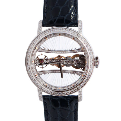 Corum Golden Bridge 39mm Skeleton Dial Watch Ref# B113/03169 - Happy Jewelers Fine Jewelry Lifetime Warranty