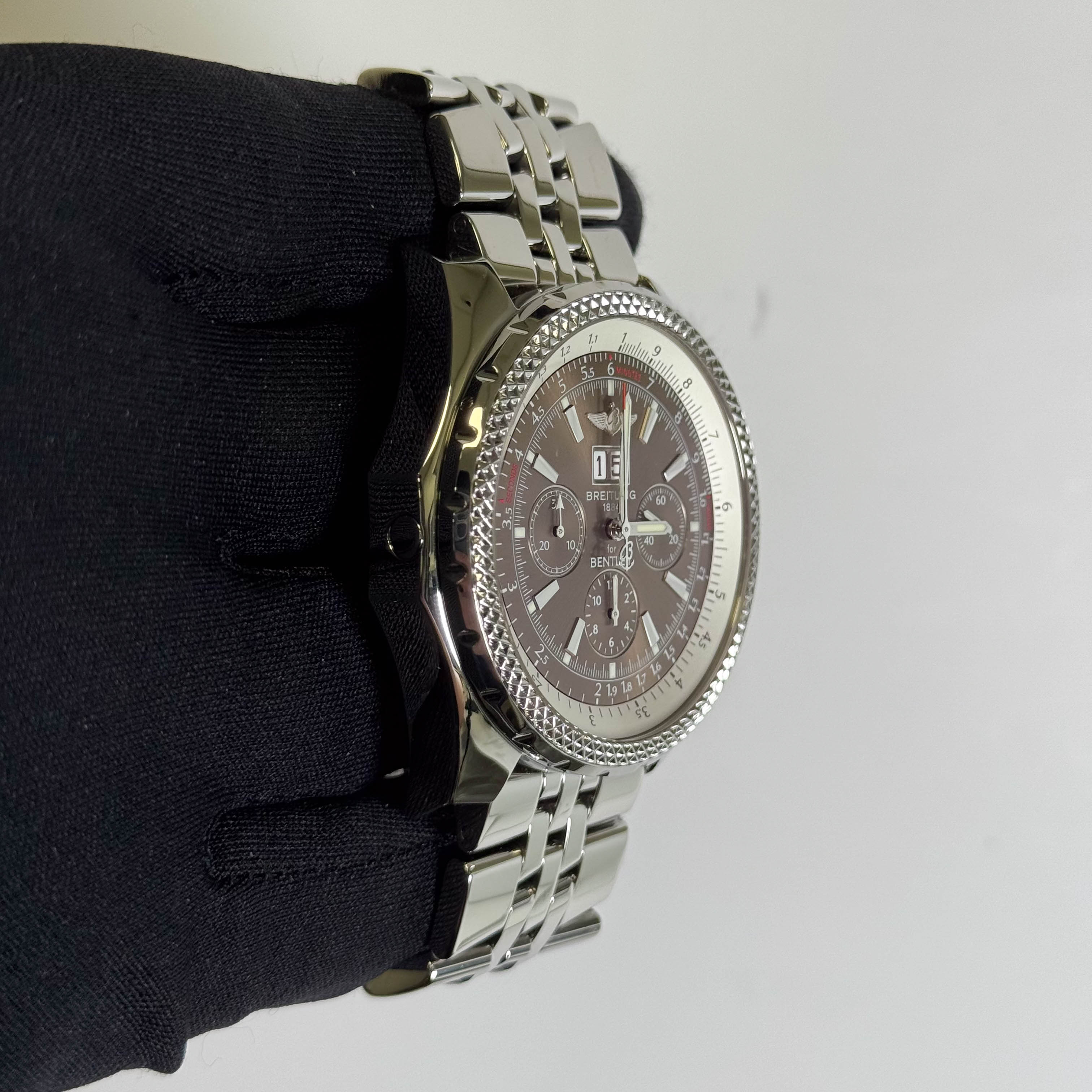 Breitling Bentley 49mm Brown Dial Watch Ref# A44362