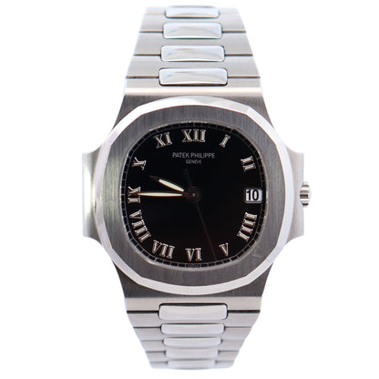 Patek Philippe Nautilus 40mm Black Dial Watch Ref# 3800/1A-001 - Happy Jewelers Fine Jewelry Lifetime Warranty