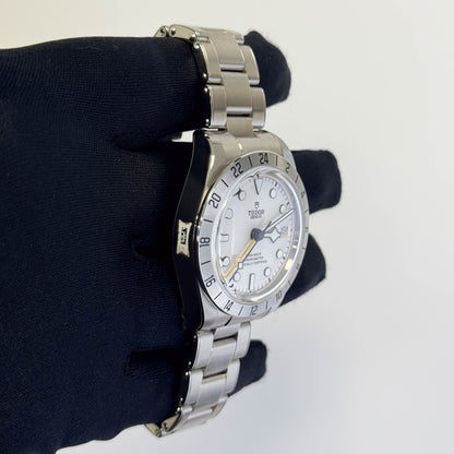 Tudor Black Bay Pro 39mm White Dial Watch Ref# 79470-0004 - Happy Jewelers Fine Jewelry Lifetime Warranty