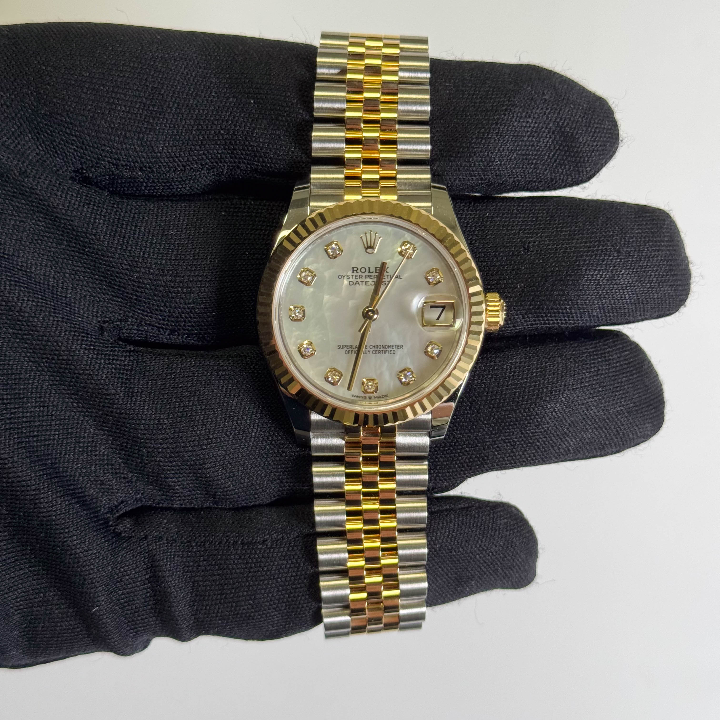 Rolex Datejust 31mm MOP Dial Watch Ref# 278273 - Happy Jewelers Fine Jewelry Lifetime Warranty