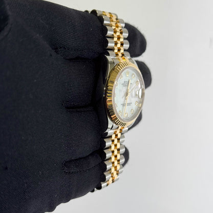 Rolex Datejust 31mm MOP Dial Watch Ref# 278273 - Happy Jewelers Fine Jewelry Lifetime Warranty