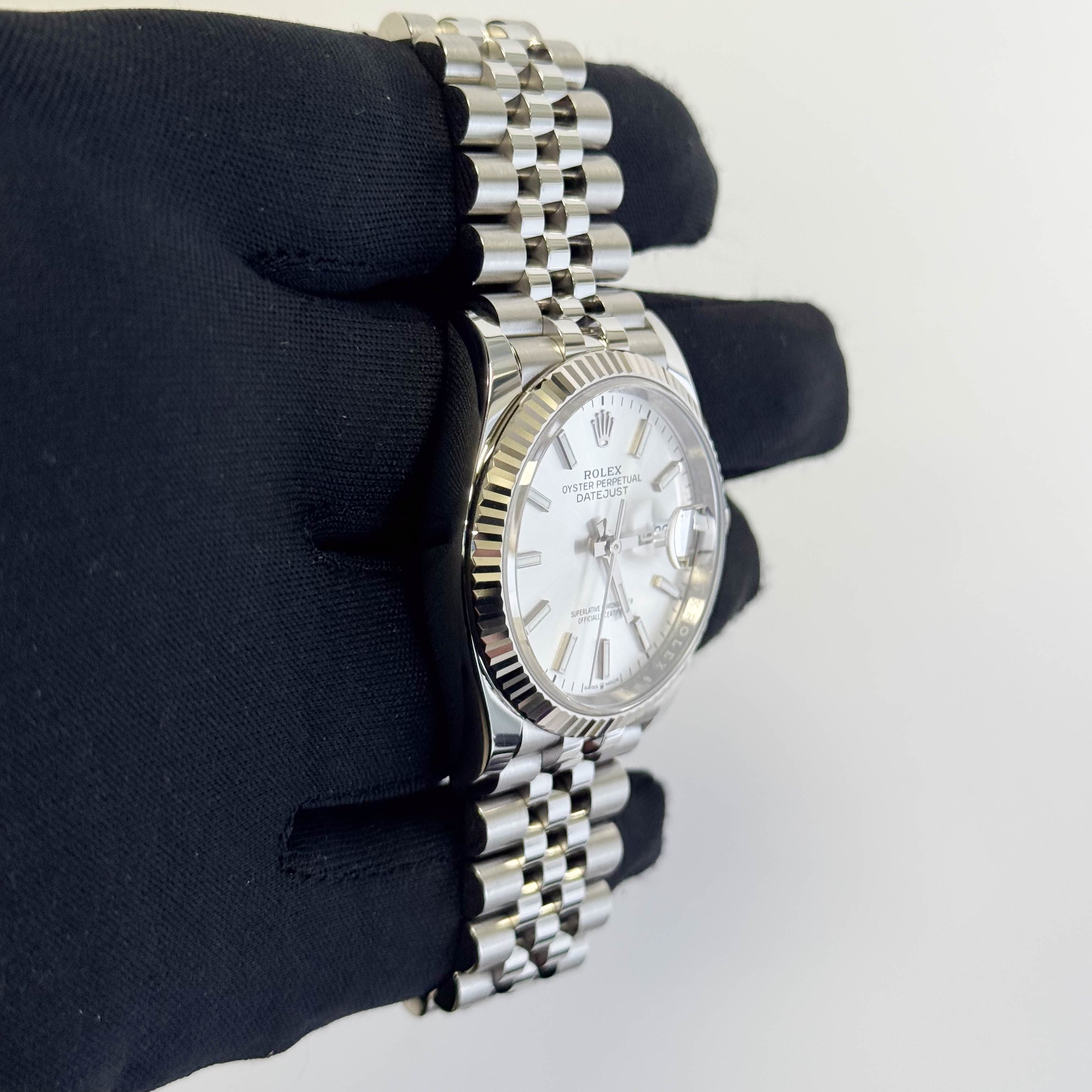 Rolex Datejust 36mm Silver Dial Watch Ref# 126234