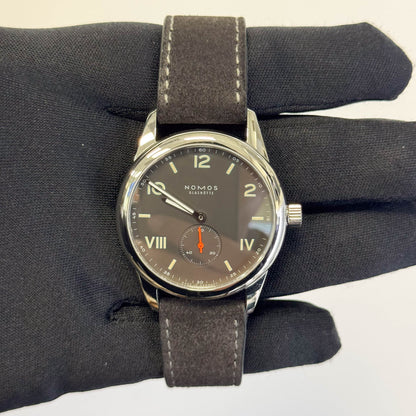 Glashutte Nomos Club Campus 38mm Grey Dial Watch Ref# 736 - Happy Jewelers Fine Jewelry Lifetime Warranty