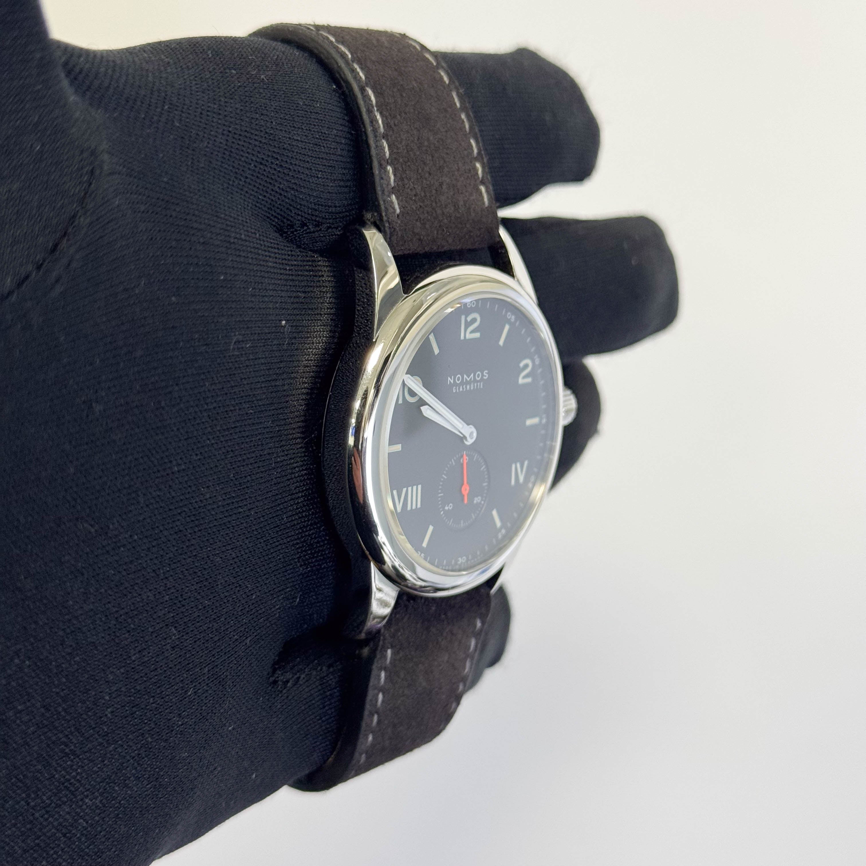 Glashutte Nomos Club Campus 38mm Grey Dial Watch Ref# 736 - Happy Jewelers Fine Jewelry Lifetime Warranty