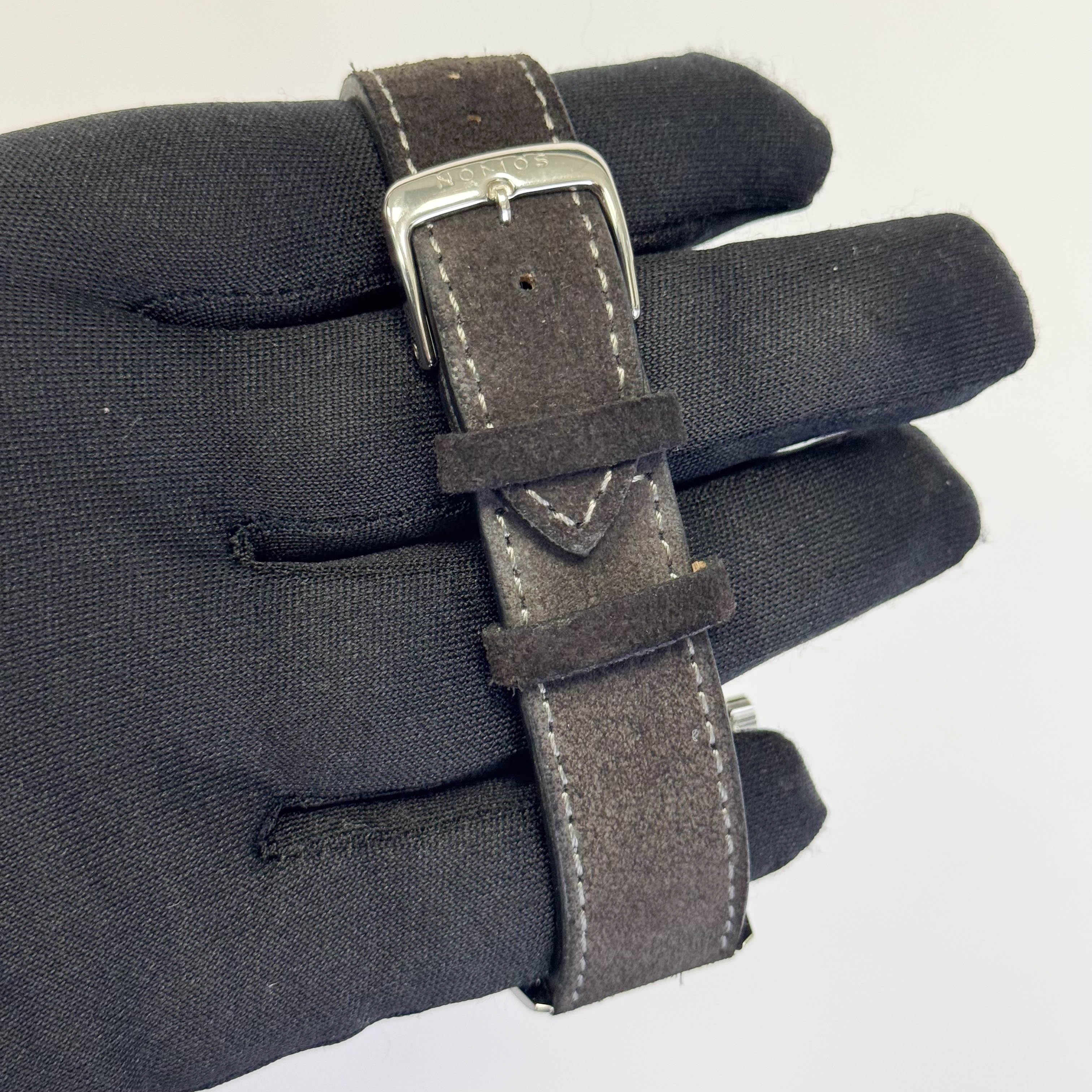 Glashutte Nomos Club Campus 38mm Grey Dial Watch Ref# 736 - Happy Jewelers Fine Jewelry Lifetime Warranty