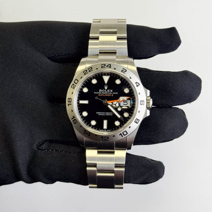 Rolex Explorer II 42mm Black Dial Watch Ref# 226570