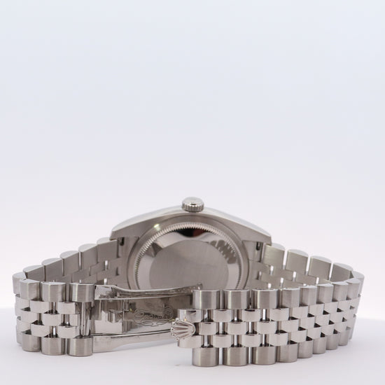 Rolex Datejust Stainless Steel 36mm White Stick Dial Watch Reference# 116200 - Happy Jewelers Fine Jewelry Lifetime Warranty